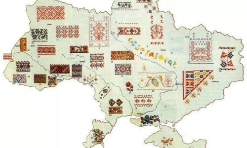 Geographical peculiarites of ornaments ”Lemkivska embroidery