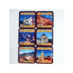 Set of wooden coasters NDP