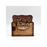 Set of wooden coasters NDP