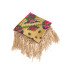 Shawl Flowers brown KHKK11