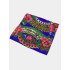 Blue Shawl with flowers with Lurex KHKLS22