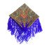 Shawl Ornament blue KHOS28