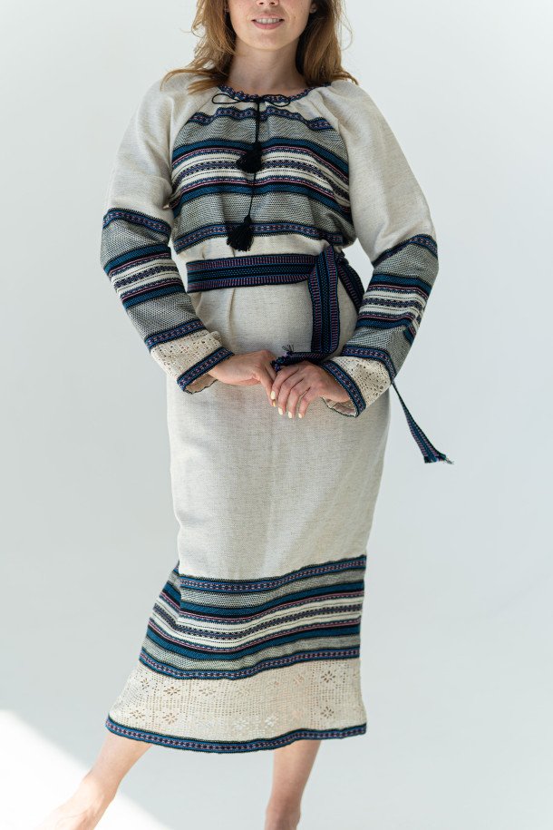 Embroidered Dress PZT3