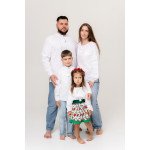 Family Look White Ornament