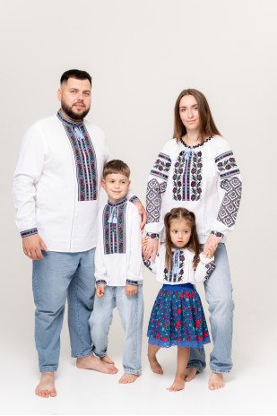 Комплект сімейний Криниця білий