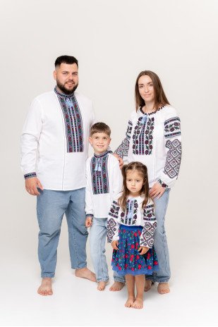 Комплект сімейний Криниця білий