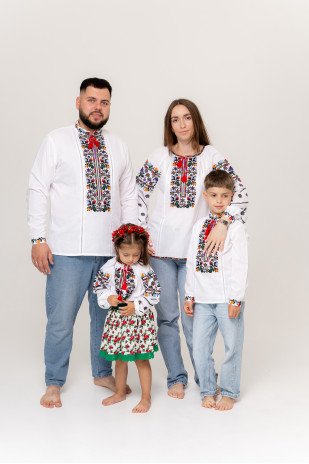 Комплект сімейний Кольоровий букет
