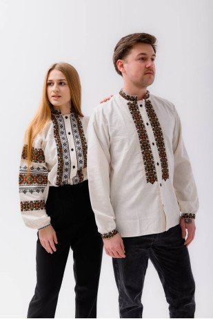 Set for couple Family beige