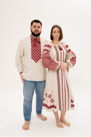 Set for a couple Grace red