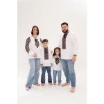 Family Look Vyshyvanka Periwinkles
