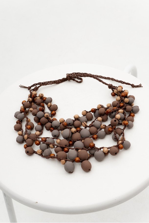 Necklace Wooden ND22