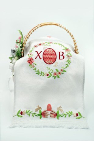 Easter towel RPKH28