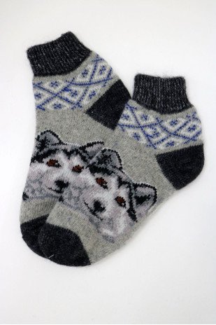 Men's Knitted Socks SHKCHV1