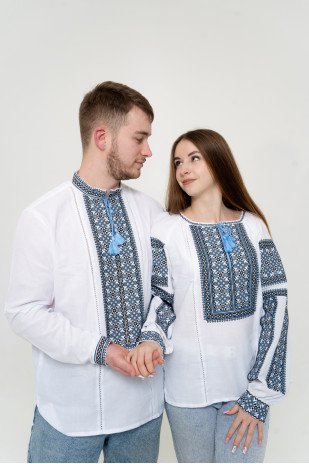 Set for a couple Stozhary blue