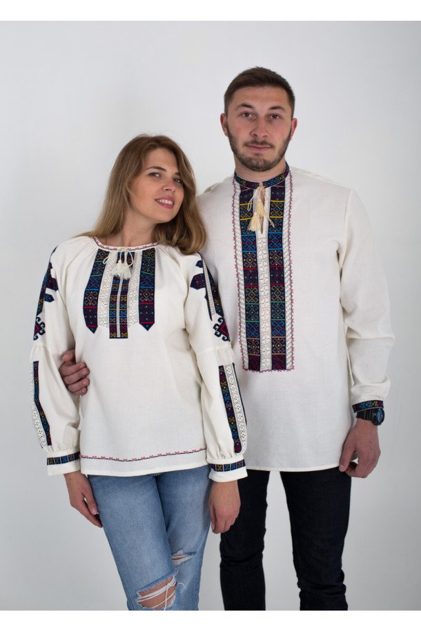 Set for couple Ornament traditional