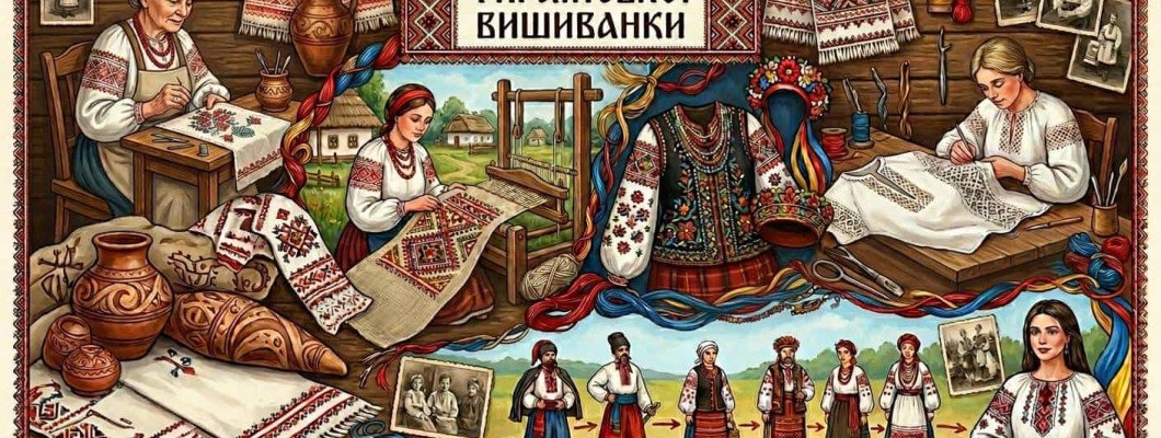 The history of the Ukrainian vyshyvanka: origins, development and embroidery traditions