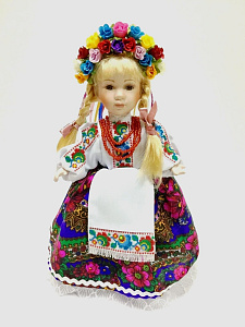 Кукла Украиночка фарфоровая LUP1 - Вже Вже