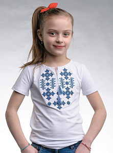 T-shirt girl short sleeve FDK5 - Вже Вже