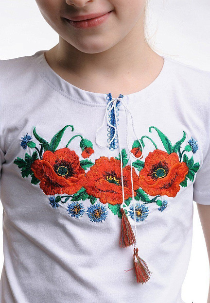 T-shirt girl short sleeve FDK7 - Вже Вже image 2