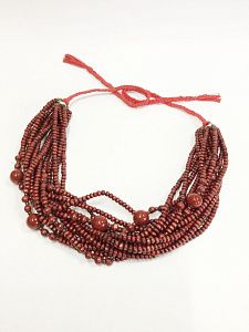 Necklace Wooden ND20 - Вже Вже