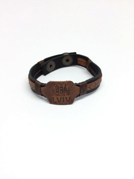 Bracelet Leather BSH7 - Вже Вже image 5